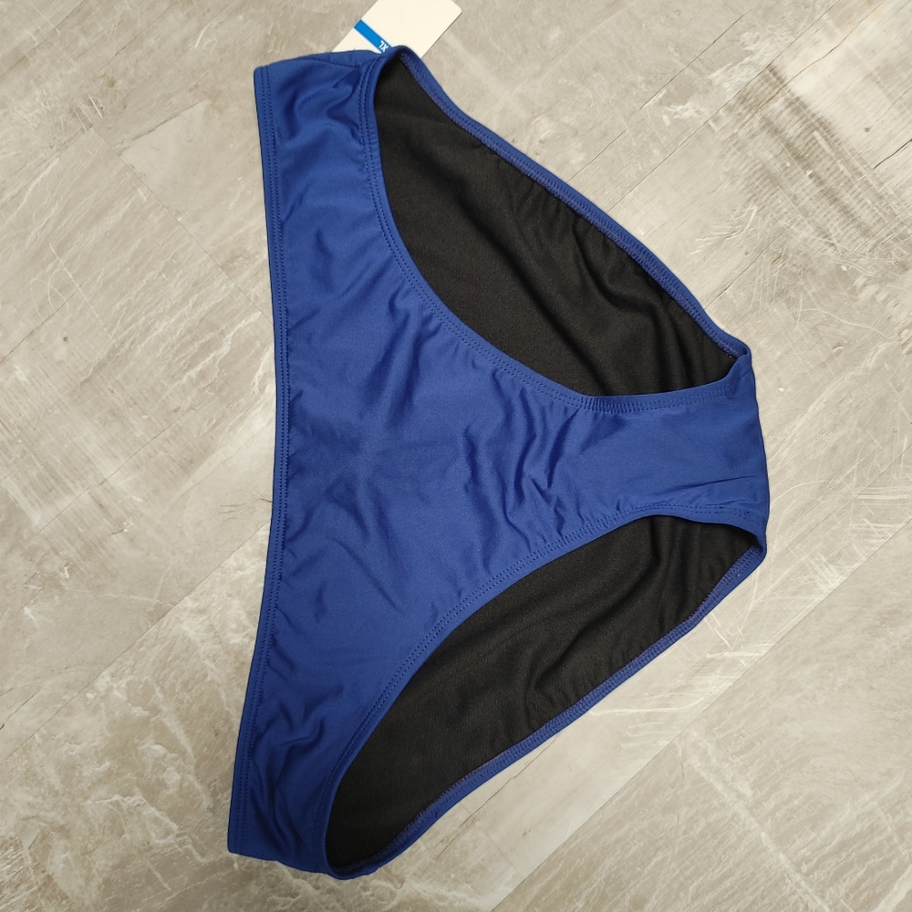 Women's blue bikini bottoms